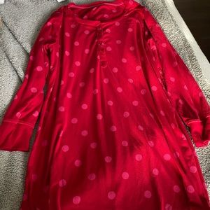 Kate Spade Red Polka Dot Night Dress